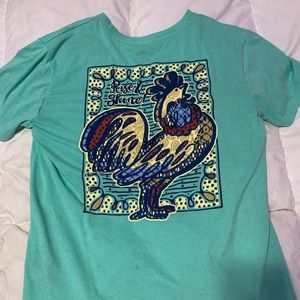 Southern yall green shirt. Gently used